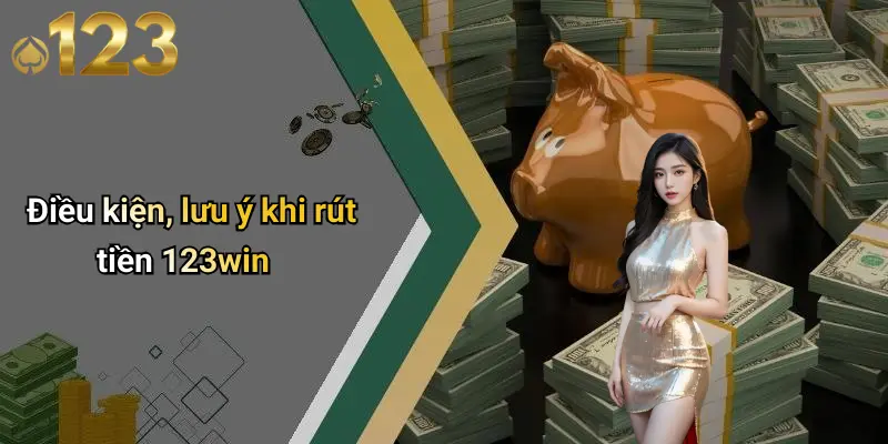 Rút Tiền 123WIN: Nhanh Gọn, Uy Tín, Bảo Mật Trên Diễn Đàn Cá Cược 3 Điều kiện, lưu ý khi rút tiền 123win