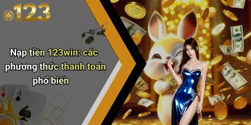 Nạp tiền 123win: các phương thức thanh toán phổ biến